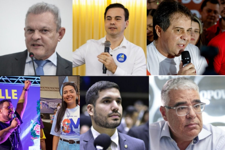 Quadro da corrida pela Prefeitura de Fortaleza consiste, no momento, em sete pré-candidatos lançados