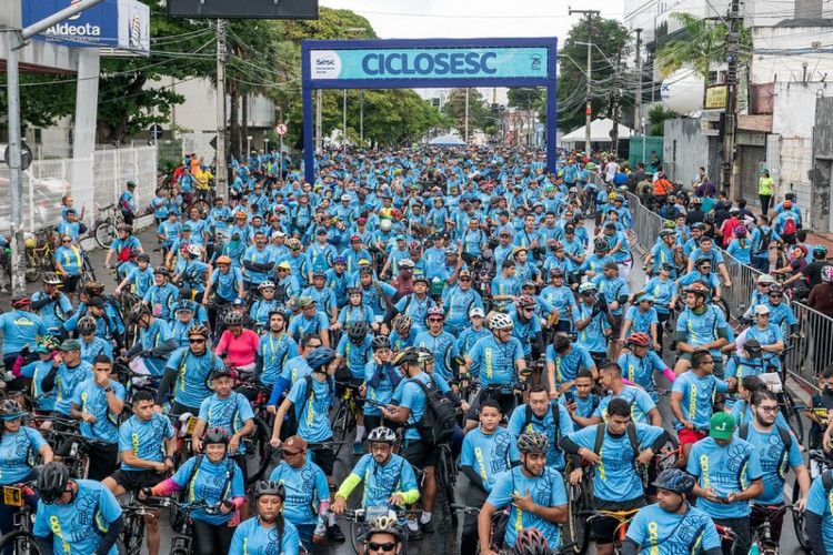 CicloSesc irá arrecadar doações para o Mesa Brasil Sesc.  