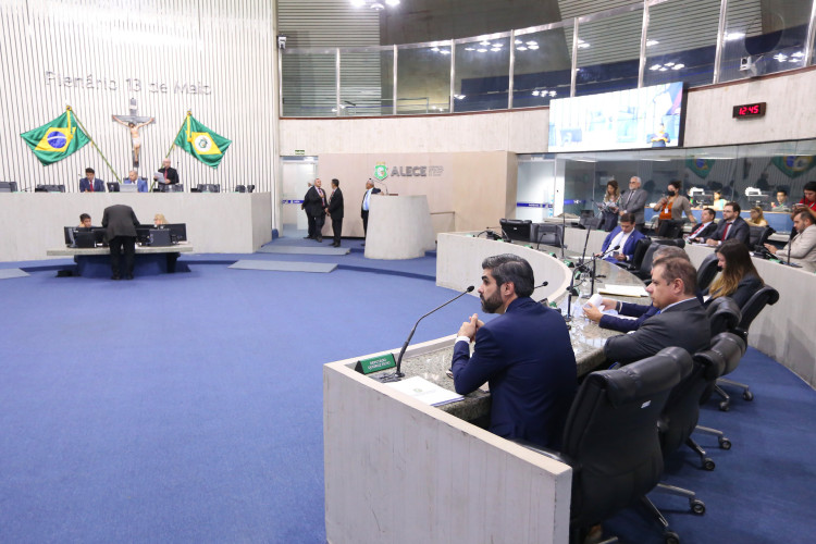 Plenário da Assembleia Legislativa do Estado do Ceará (Alece)