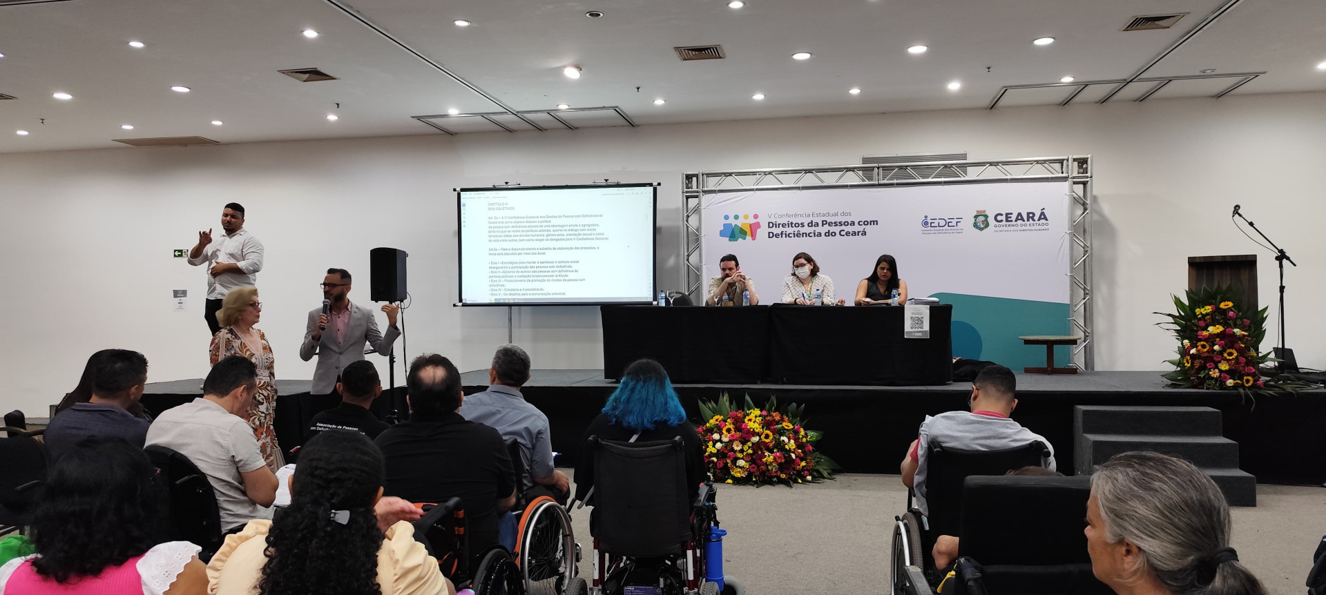 Conferência dos Direitos da Pessoa com Deficiência (Foto: Lara Vieira)