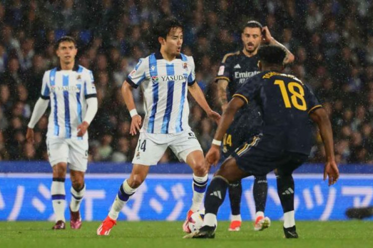 Takefusa Kubo - Reprodução do X @RealSociedad