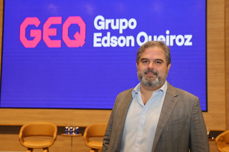 Novo presidente do conselho de administração do GEQ, Edson Queiroz Neto.