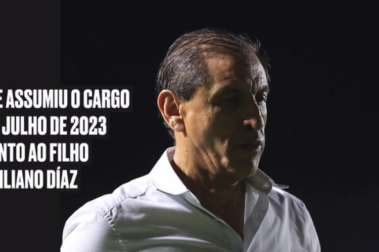 Vasco anuncia saída de técnico Ramón Díaz; saiba mais 
