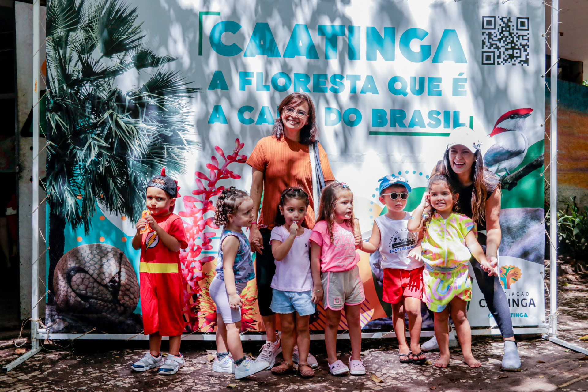 ￼PARQUE do Cocó, em Fortaleza, recebe adultos e crianças  (Foto: Yuri Allen/Especial para O Povo)