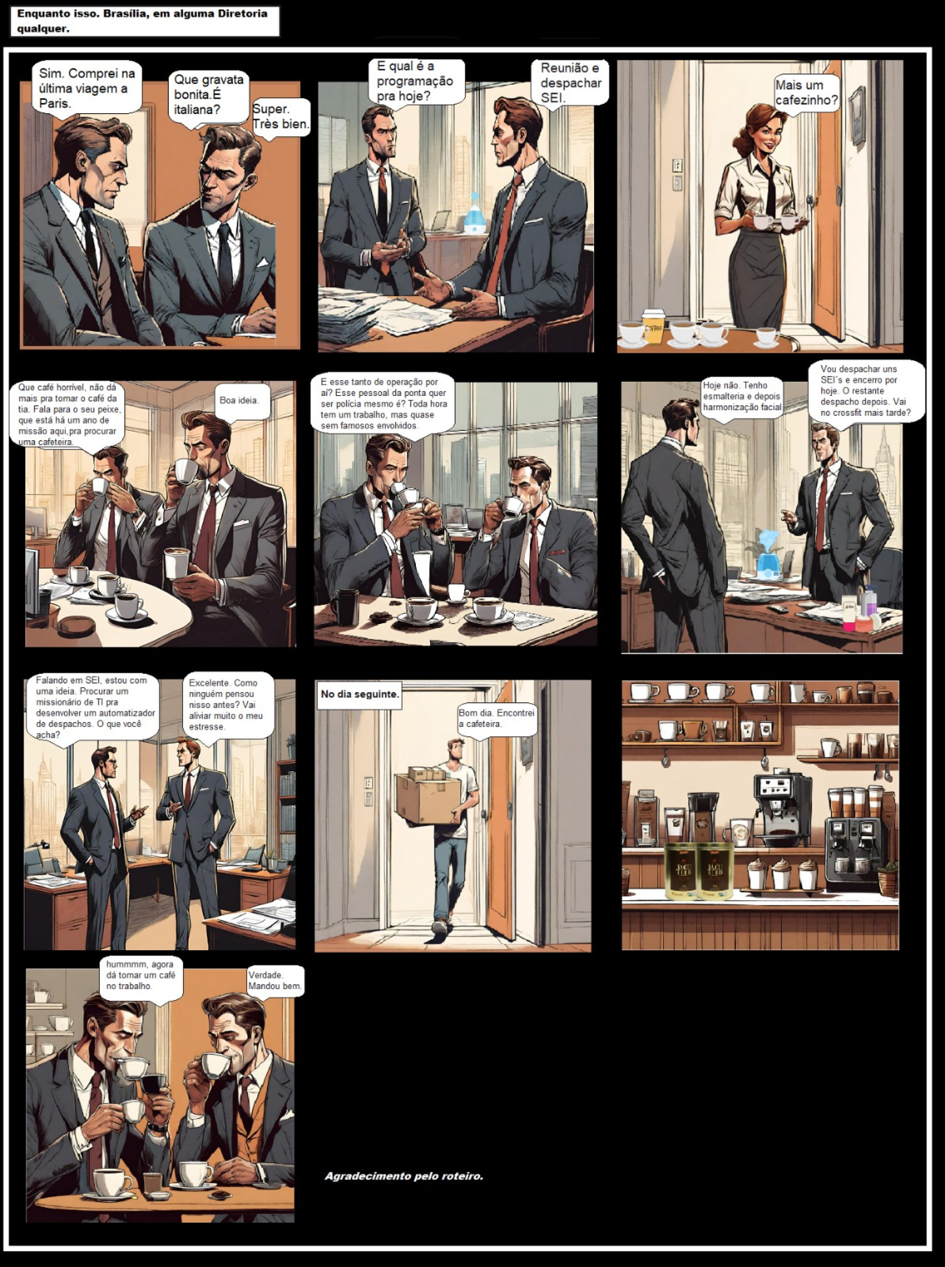 Hora do cafezinho...