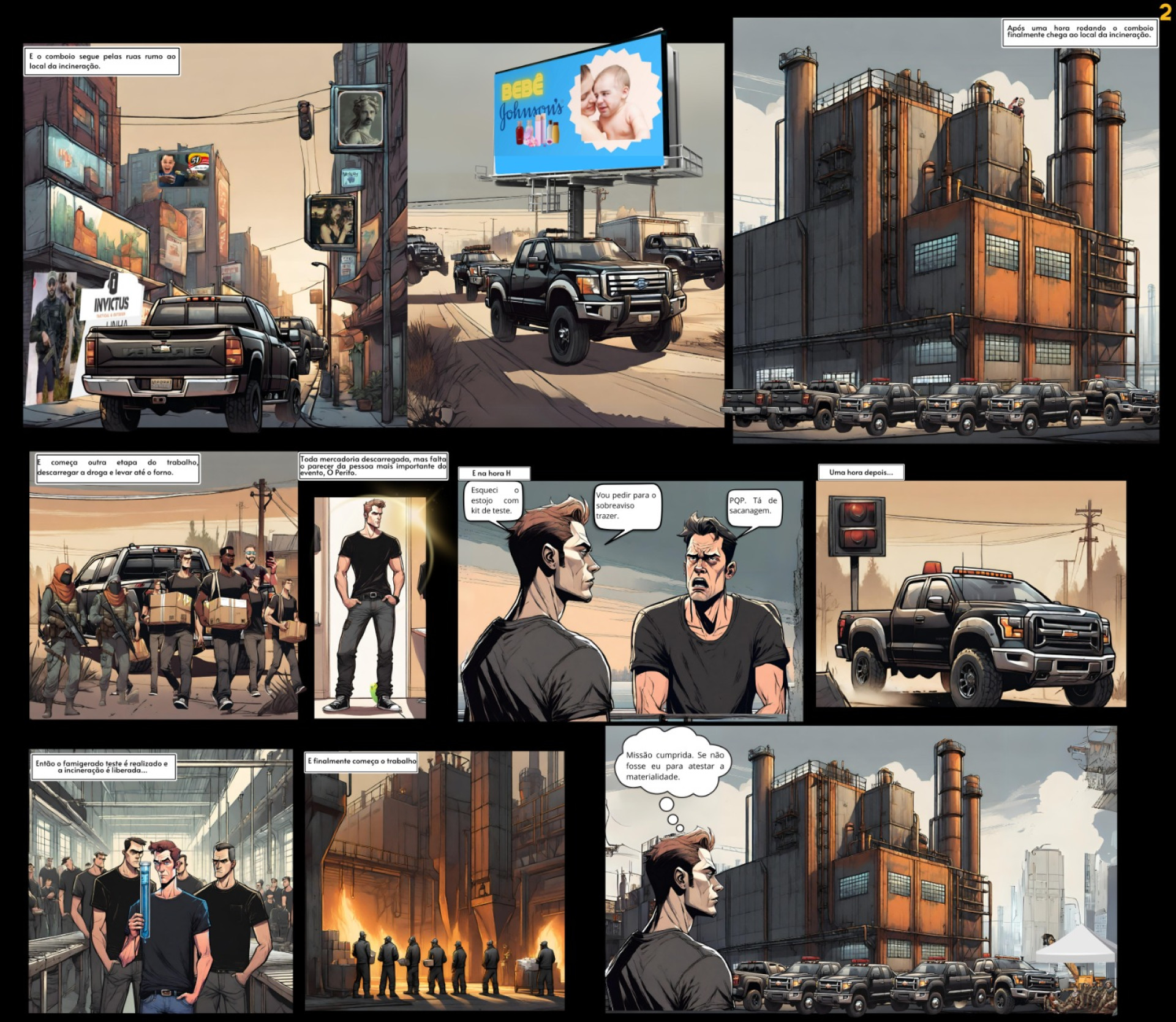 Incinera&ccedil;&atilde;o de drogas 