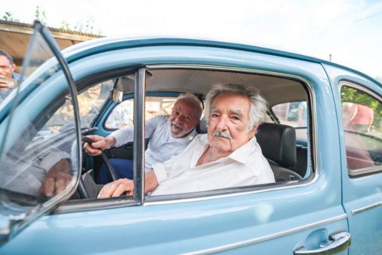 Presidente Luiz Inácio Lula da Silva e ex-presidente do Uruguai José Mujica