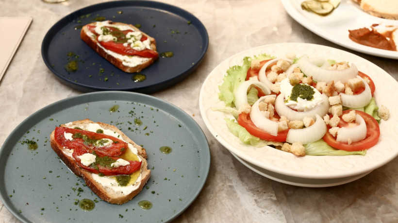 Pratos do menu do Restaurante Azulli Del Mare 