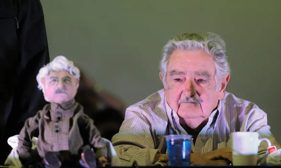 Pepe Mujica anuncia que está com câncer no esôfago (Foto: © Fernando Frazão/Agência Brasil)