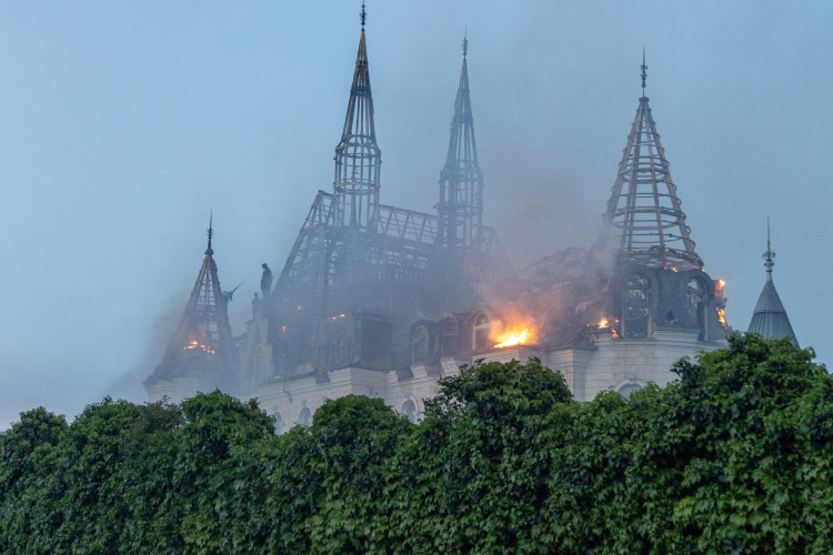 'Castelo de Harry Potter' na Ucrânia é atingido por míssil russo. Quatro pessoas morreram e 32 ficaram feridas 
