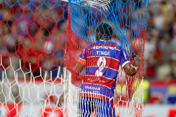 FORTALEZA, CEARÁ,  BRASIL- 01.05.2024: Tinga. Fortaleza x Vasco. Arena Castelão. Copa do Brasil.