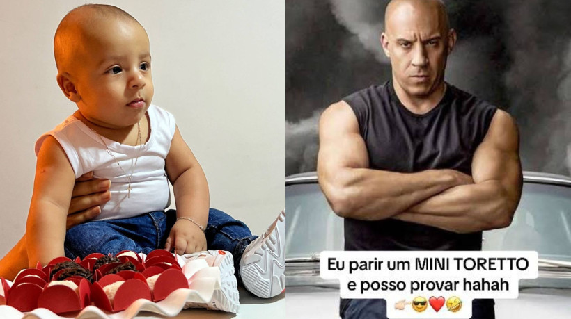 Vídeo que compara bebê com Vin Diesel já soma mais de 4 milhões de visualizações 