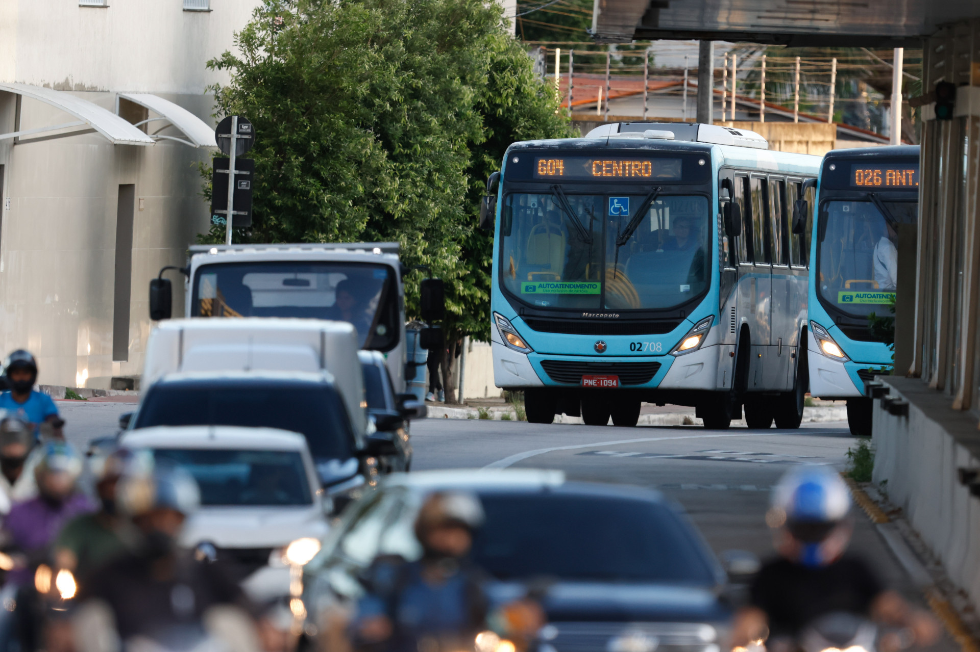 MP e Decon pedem que Sindiônibus e Etufor se justifiquem sobre a possível redução do número de viagens de ônibus entre 2023 e 2024 (Foto: AURÉLIO ALVES)