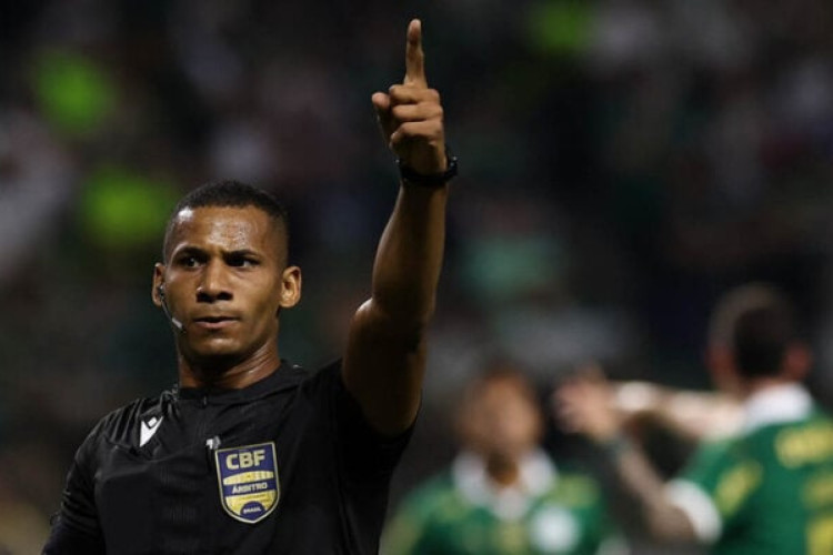 Equipe do árbitro de vídeo teve dúvida na hora de traçar as linhas no gol de Rony, contra o Botafogo-SP. Lance gerou revolta em Abel Ferreira