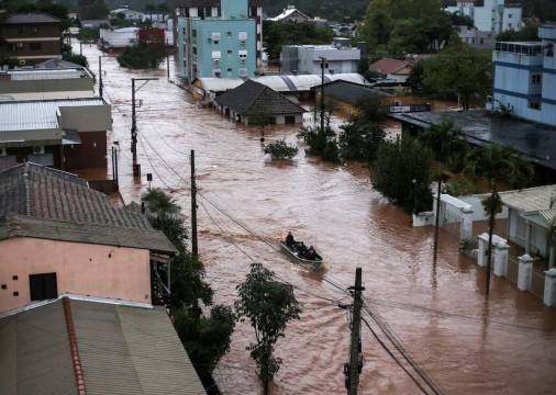 Cerca de 73% dos municípios do Rio Grande do Sul foram afetados