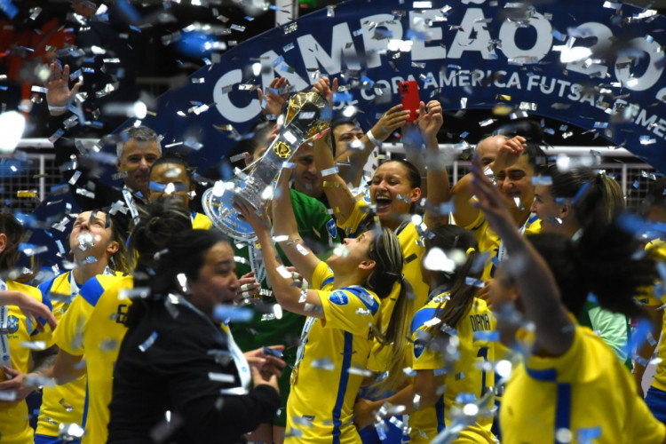 Brasil é heptacampeão da Copa América de Futsal Feminino