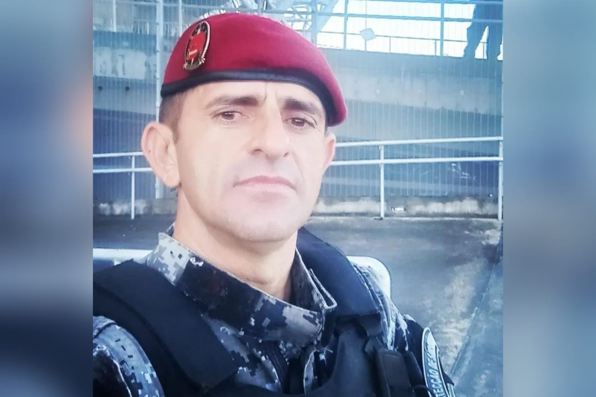 Policial militar Carlos Antônio (Foto: Via WhatsApp O POVO)