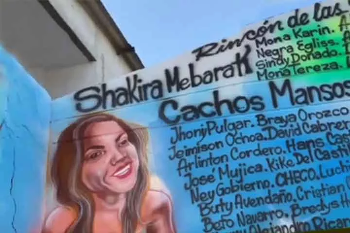 Ele foi atualizado antes do Carnaval de 2023 com a pintura de Shakira acompanhada de uma frase da letra da música. 
