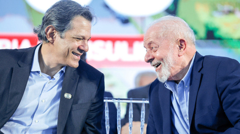 ￼MINISTRO Fernando Haddad (Fazenda) e o presidente Luiz Inácio Lula da Silva
