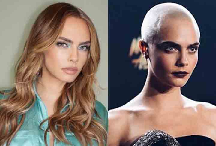  Cara Delevingne- A modelo e atriz está sempre nas páginas de fofoca, por conta da sua vida pessoal, mas em Vida em um Ano(2020), ela deixou as polêmicas de lado para interpretar Isabella, a namorada doente de um jovem atleta.          Angelina Jolie- 