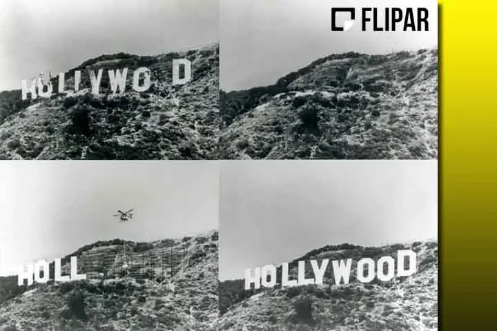 O Conselho do Patrimônio Cultural de Los Angeles declarou o letreiro como monumento oficial nº 111, em 1973. No final daquela década, a Câmara de Comércio de Hollywood entendeu que a placa exigia uma reconstrução completa, estimada em um quarto de milhão 