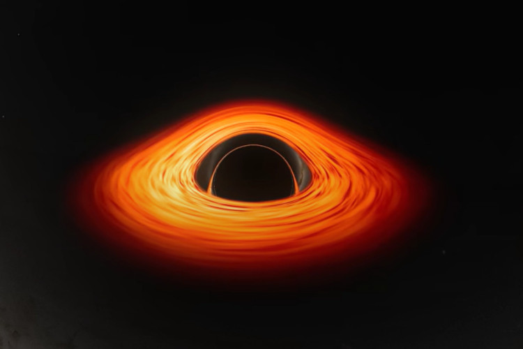 O buraco negro da simulação se assemelha ao existente no centro da Via Láctea