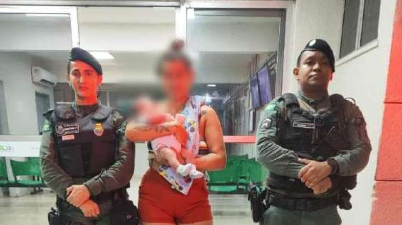 A Polícia Militar do Ceará realiza o salvamento de um recém-nascido de 21 dias após a criança se engasgar  
