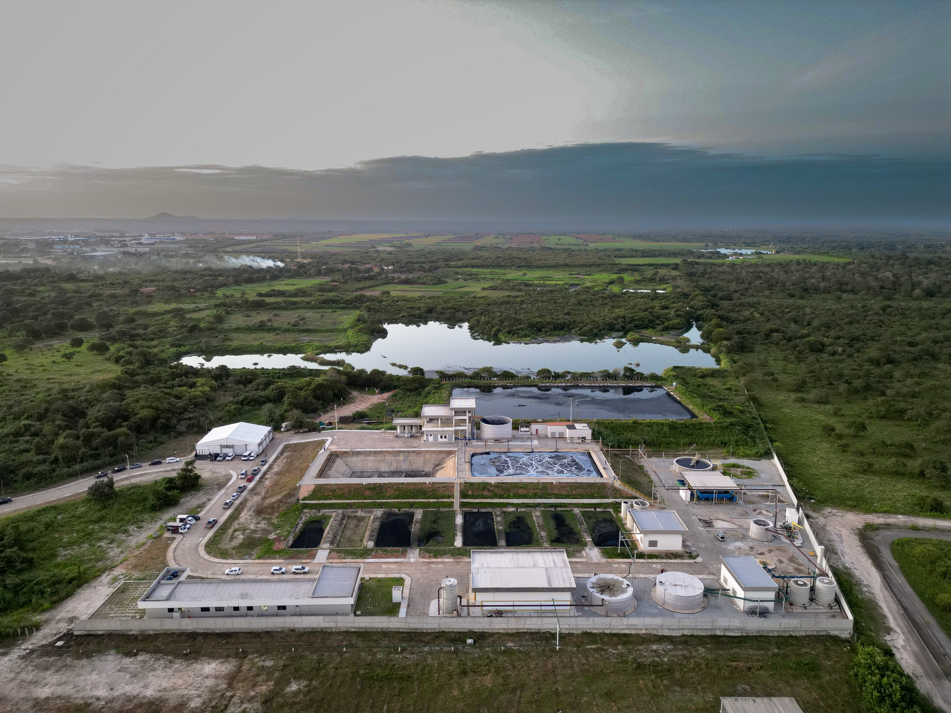 ￼INAUGURAÇÃO de estação de produção de água de reúso da Vicunha em parceria com a Cagece (Foto: AURÉLIO ALVES)