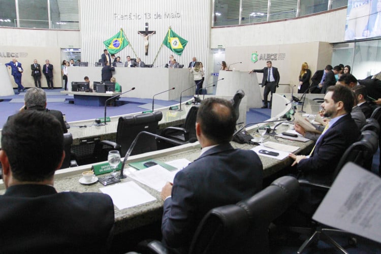 Votação de matérias na sessão da quinta-feira, 8, na Assembleia Legislativa do Ceará
