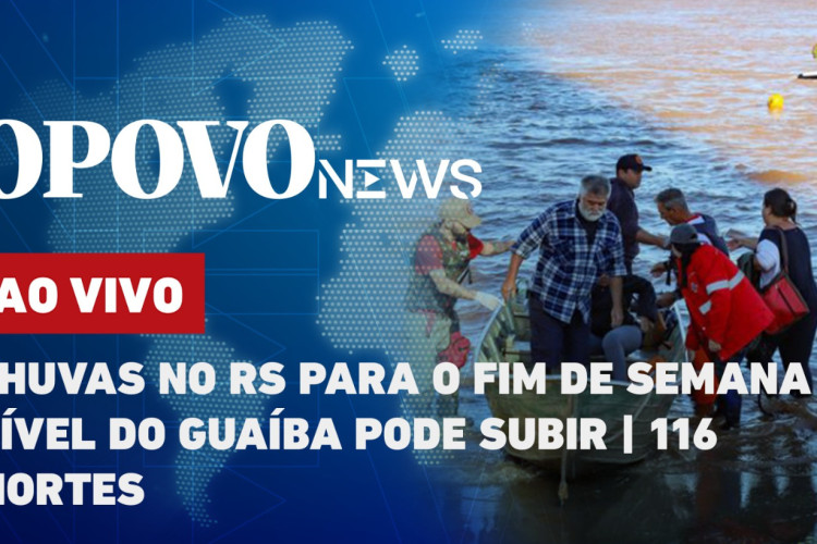 Há alerta para agravamento da cheia e previsão de chuva e frio no fim de semana no Rio Grande do Sul 