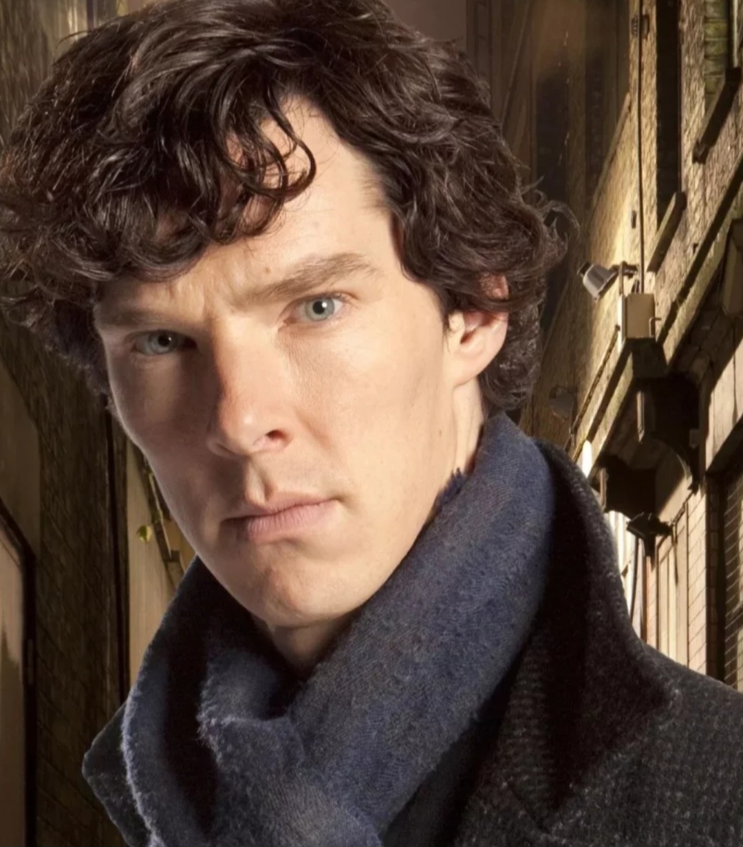 Benedict Cumberbatch - O ator e dublador britânico vive o detetive na série de TV Sherlock, com 4 temporadas entre 2010 e 2017, ao lado do ator Martin Freeman. Benedict ficou conhecido como o Doutor Estranho nos filmes de heróis da Marvel. E é a voz por