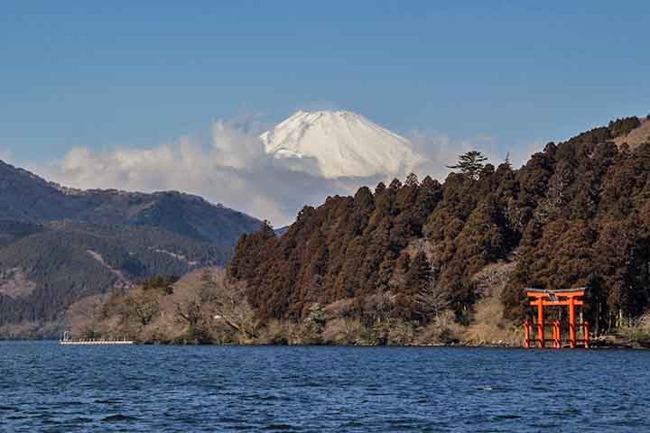 A subida é definida por quatro caminhos principais. Desde a quinta estação (são dez, no total) até ao alto, a que se podem adicionar quatro outros caminhos desde o sopé da montanha. 