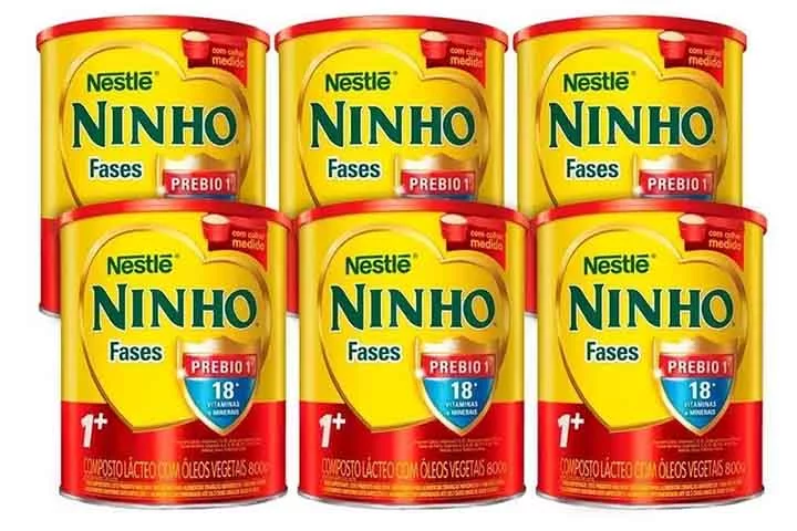 Leite Ninho - Marca de leite de pó da Nestlé que também alcançou o “status” de nome do produto. 
