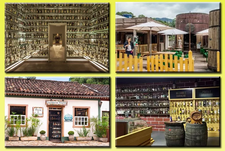 O estado tem mais de 350 cachaçarias e cerca de 1.800 marcas.  