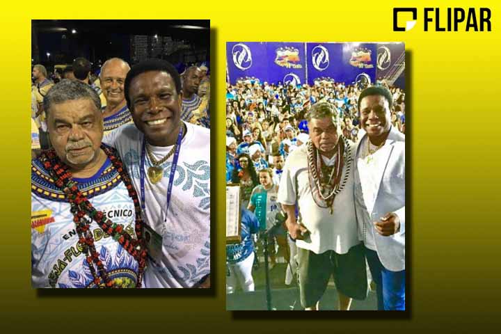 A Beija-Flor foi a campeã do Grupo Especial após quatro vices consecutivos entre 1999 e 2002. A escola contou o enredo O Povo Conta a Sua História: Saco Vazio não Para em Pé, a Mão que Faz a Guerra, Faz a Paz, que foi desenvolvido pela Comissão de Carna