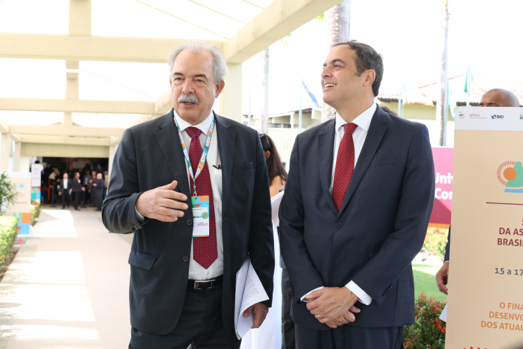 Aloisio Mercadante, presidente do BNDES, e Paulo Câmara, presidente do BNB, participaram da 54ª Reunião Anual da Associação Latino-Americana de Instituições Financeiras de Desenvolvimento (Alide)