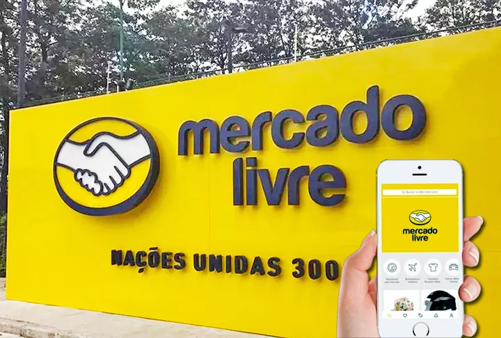 Em primeiro lugar, aparece a Mercado Livre, com 340 milhões de visitas mensais em aplicativos do sistema Android e na web. A empresa nasceu na Argentina em 1999 e hoje opera em 18 países.  