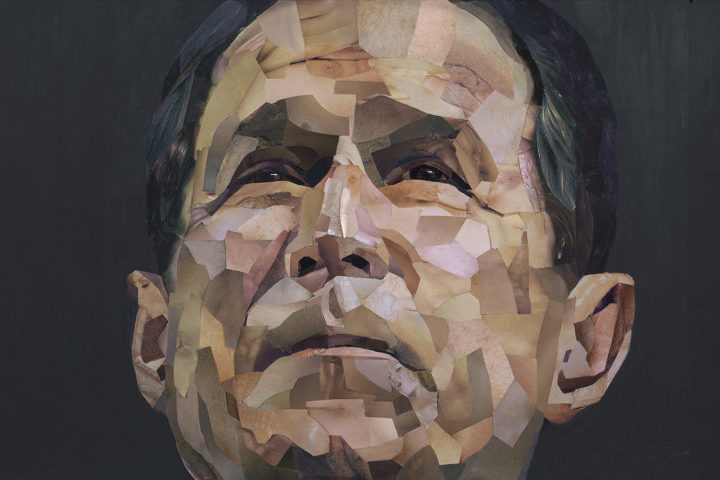 A obra satírica foi feita utilizando recortes de revistas pornográficas para criar um retrato do presidente, em uma crítica à “suposta superioridade moral da extrema direita na política americana”.