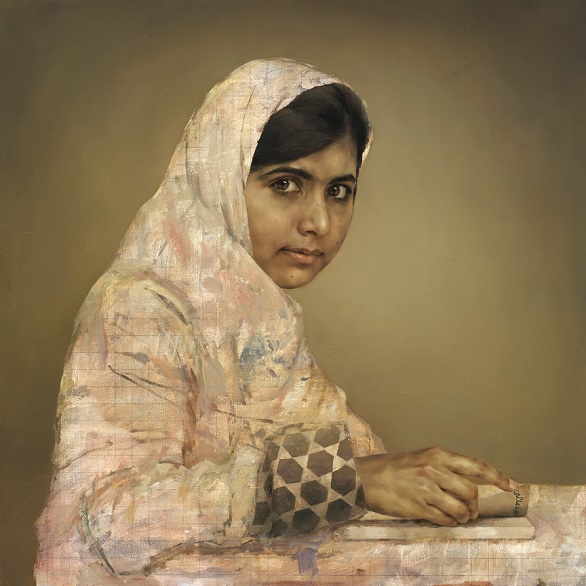 A lista de personalidades que Yeo já retratou é extensa e inclui nomes como Kevin Spacey, Dennis Hopper, Cara Delevingne, Príncipe Philip, a Rainha Camilla, o ex-primeiro ministro britânico Tony Blair e a ativista Malala Yousufzai (foto)