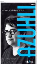 Uma das homenagens do O POVO &agrave; artista Azuhli