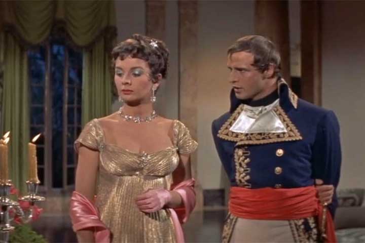 O ator manteve-se no topo das bilheterias ao retratar Napoleão Bonaparte no filme Désirée, de 1954, e também apareceu no filme Garotos e Garotas, de 1955. Na sequência, emplacou personagens em O grande motim, A Casa de Chá do Luar de Agosto e Say