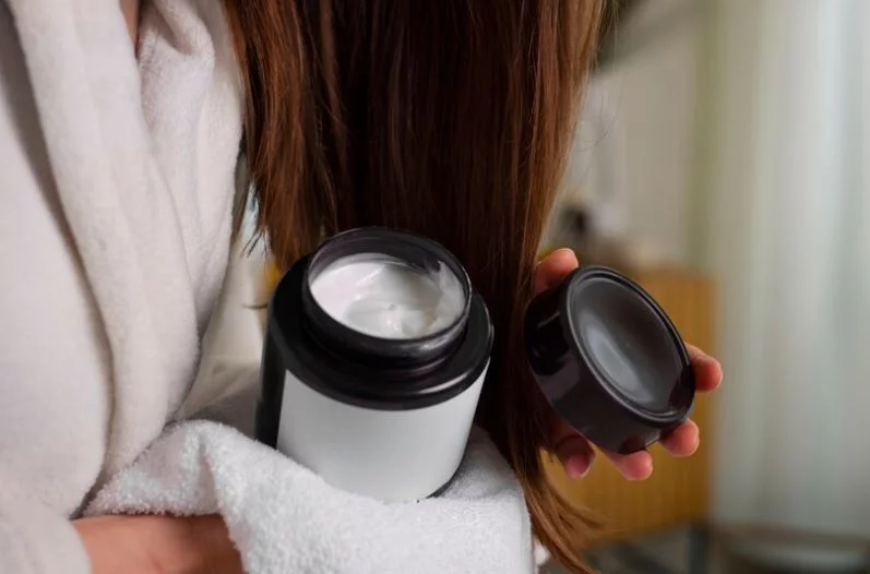 6-  Use máscara capilar de forma correta