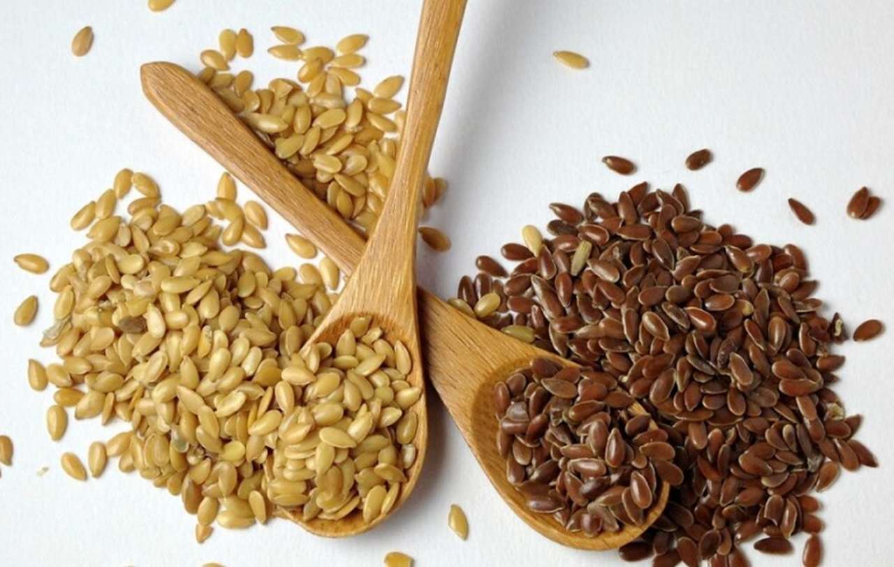 Linhaça - Semente do Linho, tem alto valor nutritivo. É rica em proteínas, sódio, potássio, magnésio, vitamina D e fibras. Reduz o colesterol, combate inflamações e diminui a absorção de açúcar e gordura ruim pelas células. Um bom acompanhamento em frutas