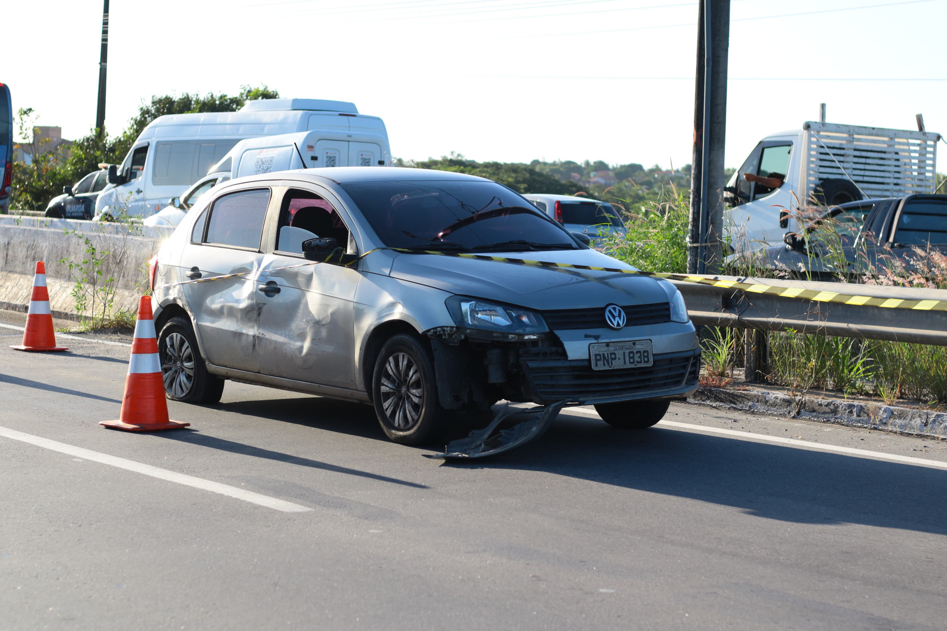 Perseguição policial em Aquiraz causa acidente e deixa uma pessoa morta 