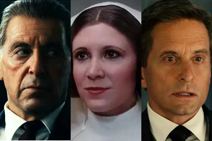 O Flipar mostra a seguir casos de astros e estrelas que surgiram nas telonas rejuvenescidos por inteligência artificial.