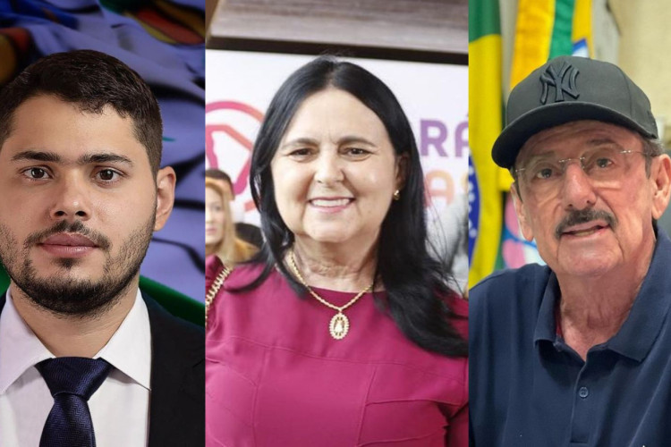 ￼PREFEITOS de Amontada, Caridade e Crateús, respectivamente: Flávio Filho, Simone Tavares e Marcelo Machado