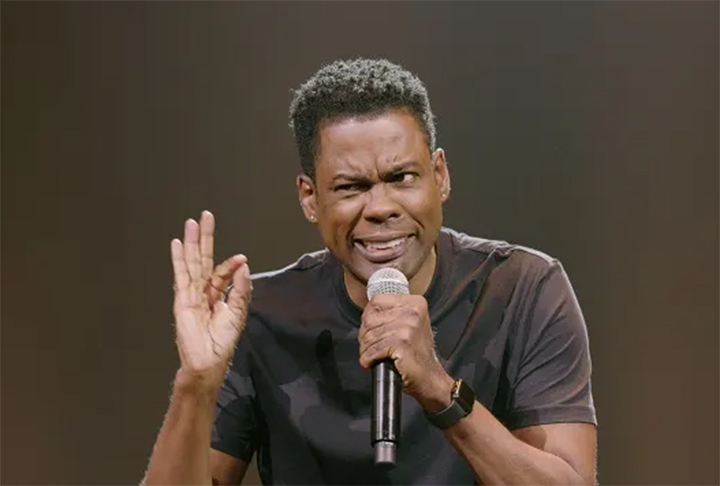 “Ninguém assiste a isso. O Brasil é conhecido somente pelas bundas”, disparou Chris Rock. “Eu não me importo [...] Todos os caras aqui sabem do que estou falando”, completou.