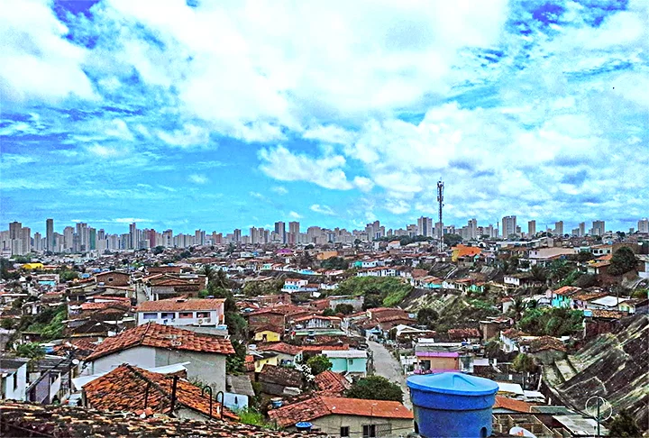 12º lugar - Alto Santa Teresina – Morro de Hemeterio – Skylab-Alto Zé Bon, em Recife (PE): 13.040 domicílios 