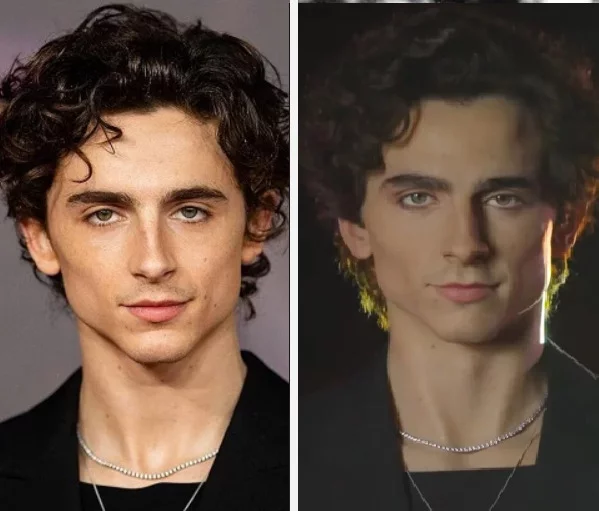 O Museu Madame Tussauds, em Londres, divulgou as primeiras imagens da estátua de cera do ator Timothée Chalamet