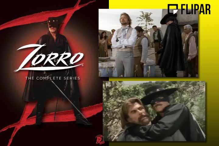 DUNCAN REGEHR - Nascido em 5/12/1952, foi um artista multimídia canadense, que, além de ator, era patinador artístico. Regehr interpretou o personagem-título de Zorro na série de televisão do Family Channel baseada no herói clássico de Johnston McCulley.